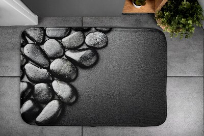 Tapete para banheira Pedras Negras