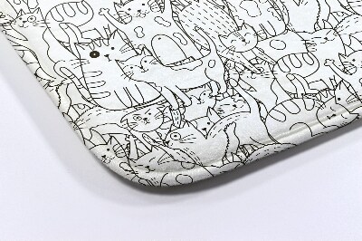 Tapete para banheira Padrão de gatos