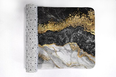 Tapete para wc Mármore dourado