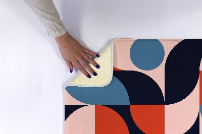 Tapete para casa de banho Padrão geométrico