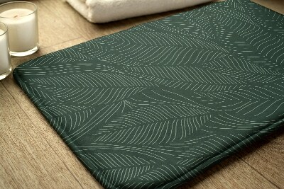 Tapete para wc Padrão de planta