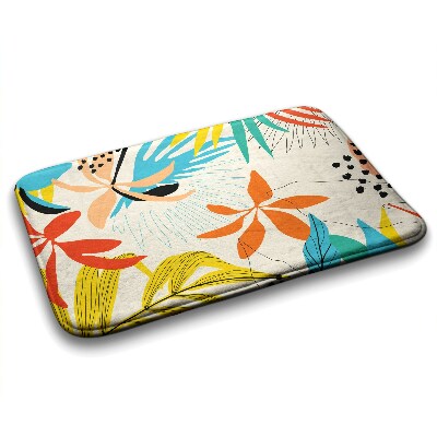 Tapete para wc Padrão de plantas