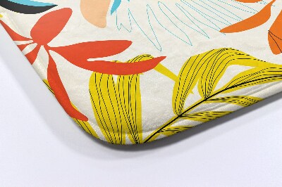 Tapete para wc Padrão de plantas