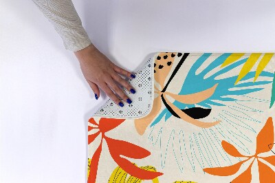 Tapete para wc Padrão de plantas