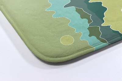 Tapete para wc Abstração de Montanhas