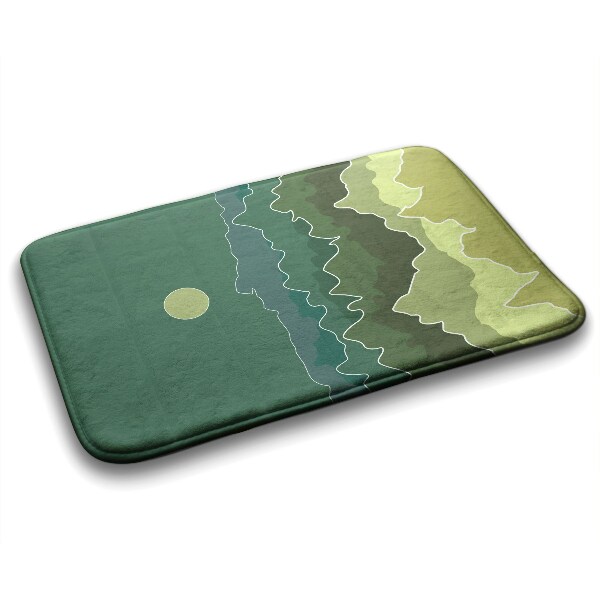 Tapete para banheira Abstração de Montanhas