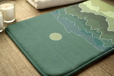 Tapete para banheira Abstração de Montanhas