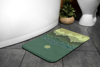 Tapete para banheira Abstração de Montanhas