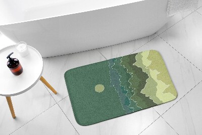 Tapete para banheira Abstração de Montanhas