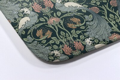 Tapete para wc Pássaros Plantas