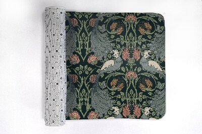 Tapete para wc Pássaros Plantas