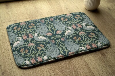 Tapete para wc Pássaros Plantas