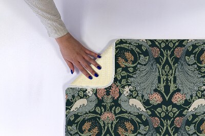 Tapete para wc Pássaros Plantas