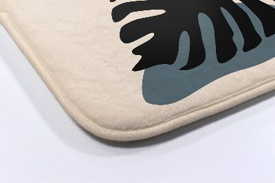 Tapete para casa de banho Folha de Monstera