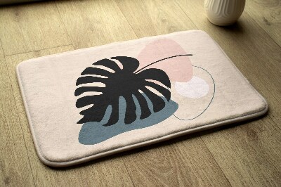 Tapete para casa de banho Folha de Monstera