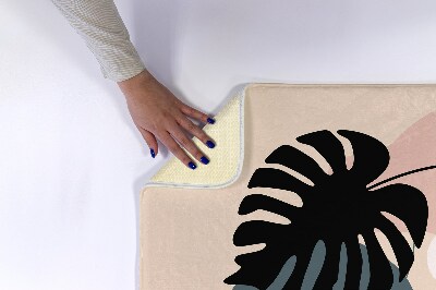 Tapete para casa de banho Folha de Monstera