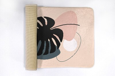 Tapete para casa de banho Folha de Monstera