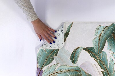 Tapete para casa de banho Folhas