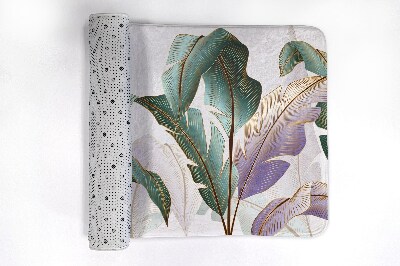 Tapete para casa de banho Folhas