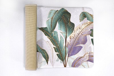 Tapete para casa de banho Folhas