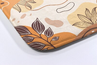 Tapete para casa de banho Abstrações florais