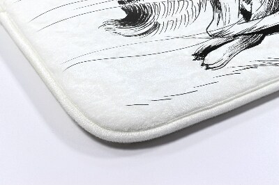 Tapete para banheira Animais Lebre