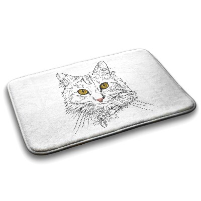 Tapete para casa de banho Animais-gatos