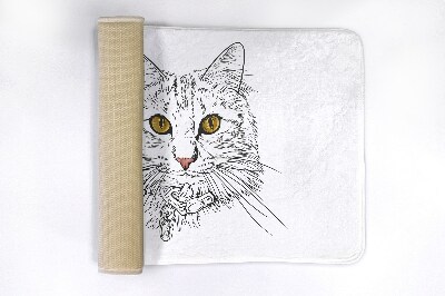 Tapete para casa de banho Animais-gatos