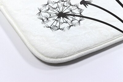 Tapete para banheira Flores de dente-de-leão