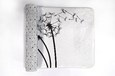 Tapete para banheira Flores de dente-de-leão