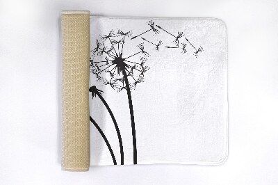 Tapete para banheira Flores de dente-de-leão