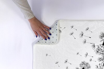 Tapete para wc Flores de dente-de-leão