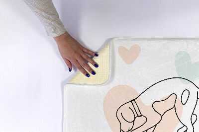 Tapete para casa de banho Animais caninos