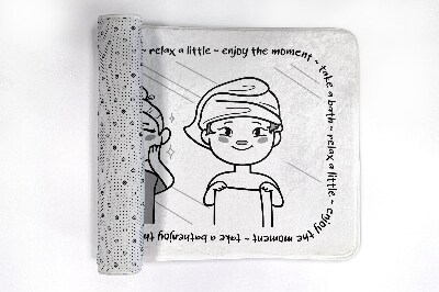 Tapete para banheira Garotas