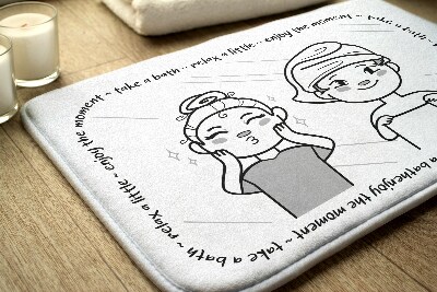 Tapete para banheira Garotas