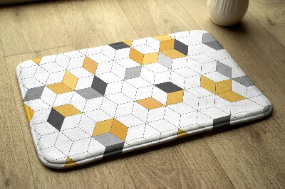 Tapete para banheira Cubos geométricos
