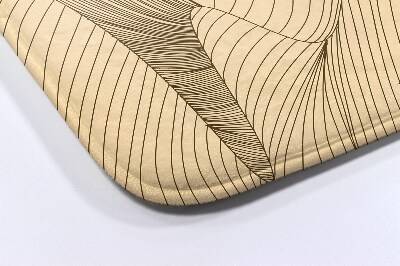 Tapete para casa de banho Geométrico do Deserto