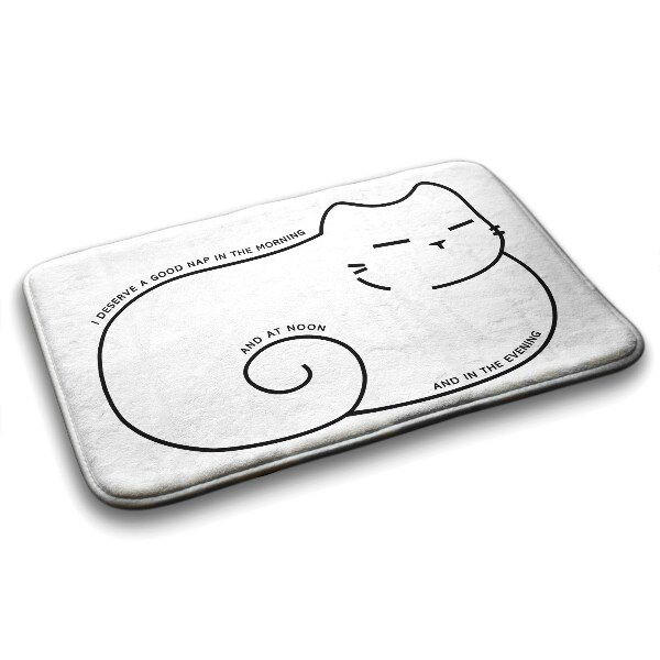 Tapete para casa de banho Pão de Gato