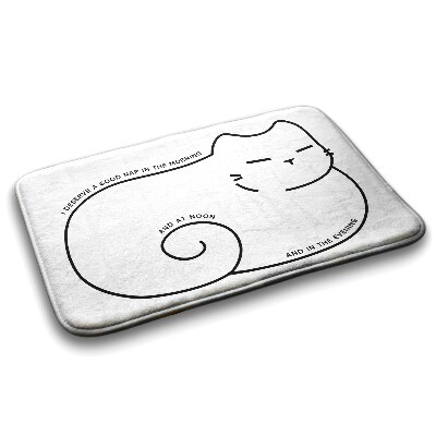 Tapete para casa de banho Pão de Gato