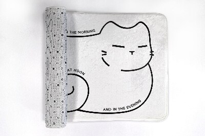 Tapete para casa de banho Pão de Gato