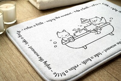 Tapete para banheira Banheira para gatinhos