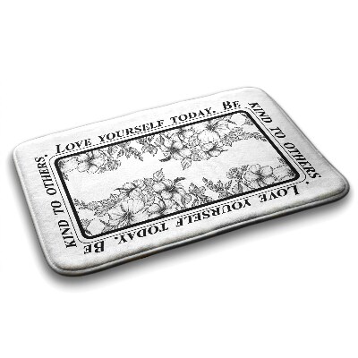 Tapete para wc Flores