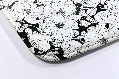 Tapete para casa de banho Flores Rosas