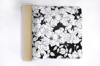 Tapete para casa de banho Flores Rosas