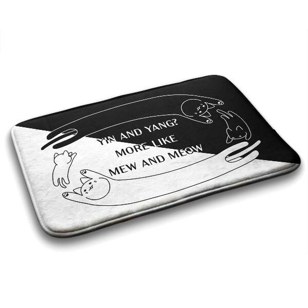 Tapete para banheira Gatos