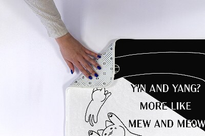 Tapete para banheira Gatos