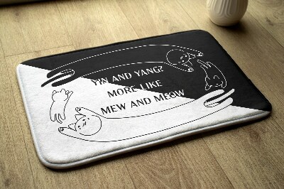 Tapete para banheira Gatos