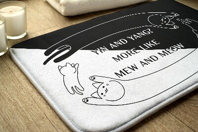 Tapete para banheira Gatos