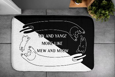 Tapete para banheira Gatos