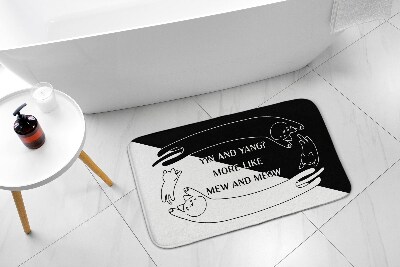 Tapete para banheira Gatos